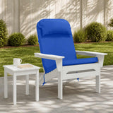 Vidaxl zon loungerkussen 100% polyester koninklijk blauw