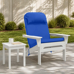 Vidaxl zon loungerkussen 100% polyester koninklijk blauw