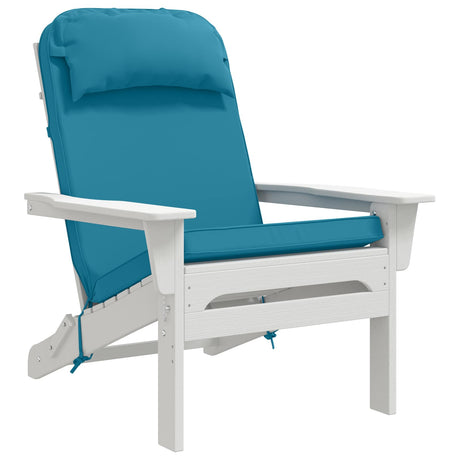 Vidaxl zon loungerkussen 100% polyester lichtblauw 55 x 124 x 5 cm
