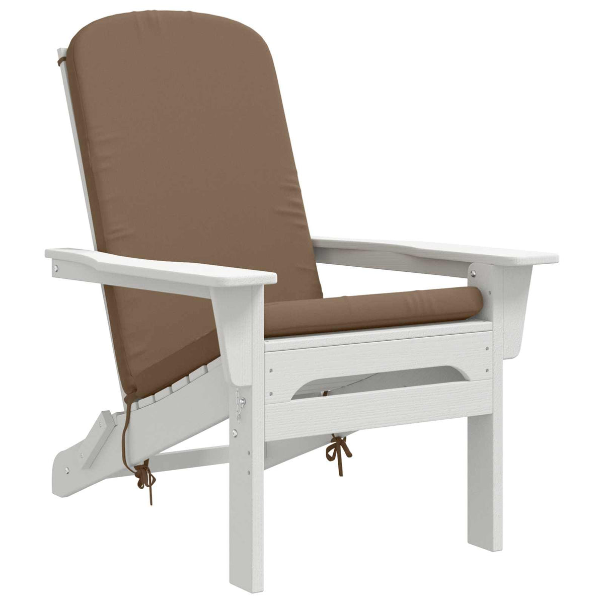 Vidaxl adirondack stoelkussen gemert 100% polyester taupe