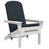 Vidaxl adirondack stoelkussen gemert 100% polyester donkerblauw