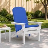 Vidaxl adirondack stoelkussen gemert 100% polyester koninklijk blauw