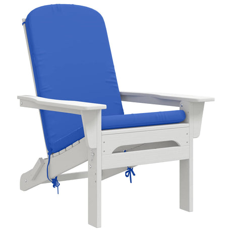 Vidaxl adirondack stoelkussen gemert 100% polyester koninklijk blauw