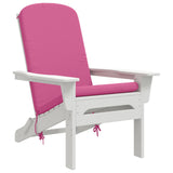 Vidaxl adirondack stoelkussen gemert 100% polyester roze