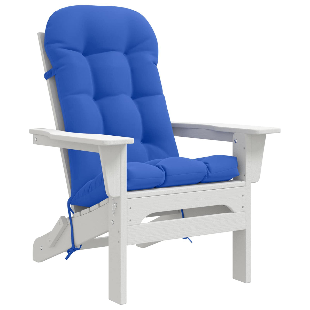 Vidaxl zon loungerkussen putten 100% polyester koninklijk blauw