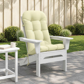 Vidaxl zon loungerkussen putten 100% polyester crèmekleurig