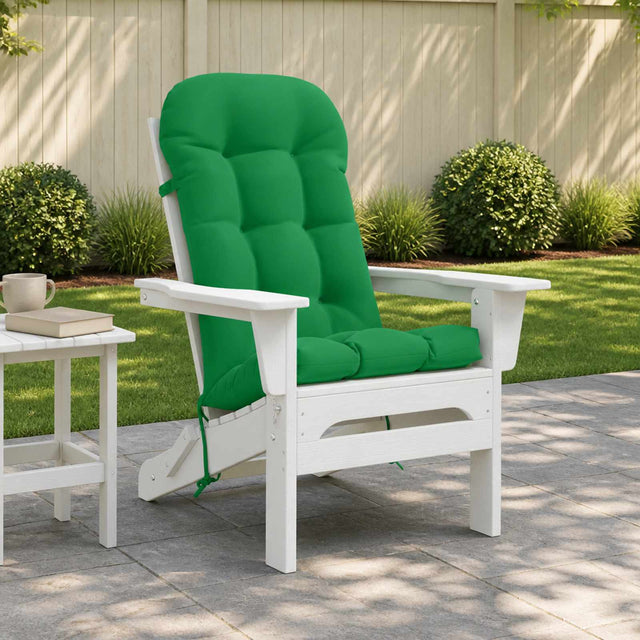 Vidaxl zon loungerkussen putten 100% polyester groen 48 x 112 x 10 cm