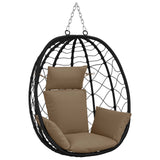 Vidaxl adirondack kussen putten 100% polyester taupe 60 x 145 x 10 cm
