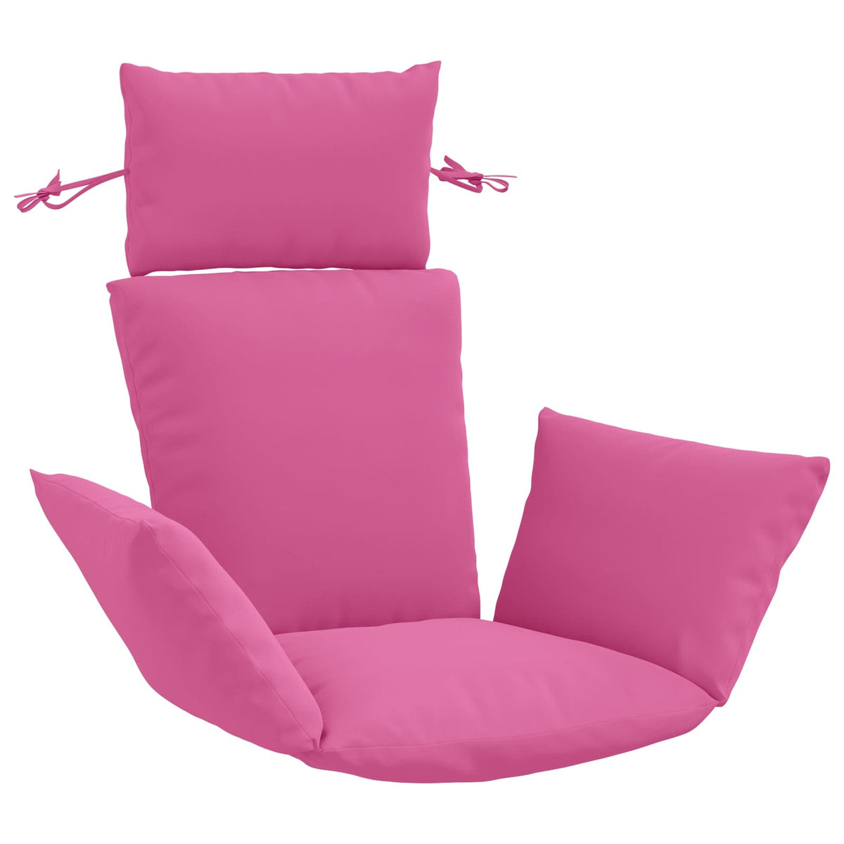 Vidaxl adirondack kussen putten 100% polyester roze 60 x 145 x 10 cm