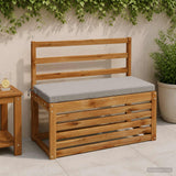 Vidaxl bankkussen soest 100% polyester grijs 60 x 40 x 5 cm