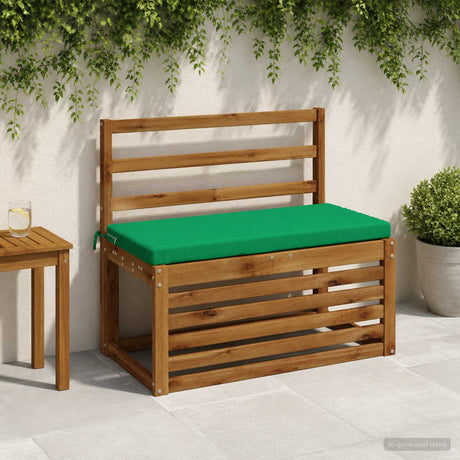 Vidaxl bankkussen soest 100% polyester groen 60 x 40 x 5 cm