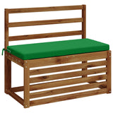Vidaxl bankkussen soest 100% polyester groen 60 x 40 x 5 cm