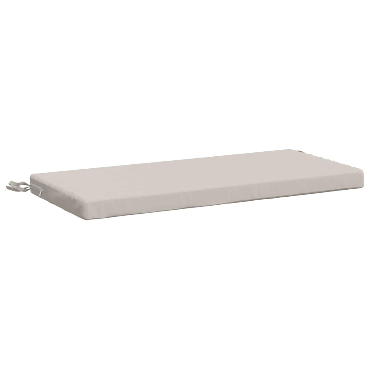 Vidaxl bankkussen soest 100% polyester wit 80 x 40 x 5 cm