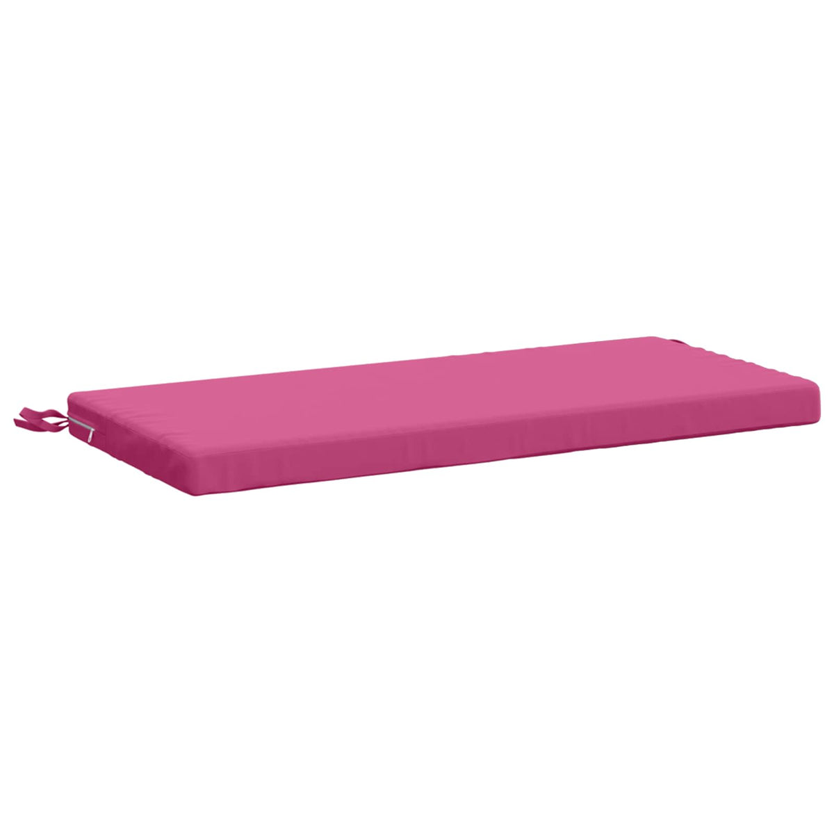 Vidaxl bankkussen soest 100% polyester roze 80 x 40 x 5 cm