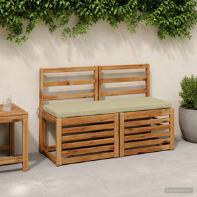 Vidaxl bankkussen soest 100% polyester lichtgroen 100 x 40 x 5 cm