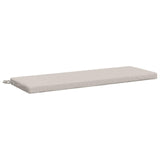 Vidaxl bankkussen soest 100% polyester wit 100 x 40 x 5 cm