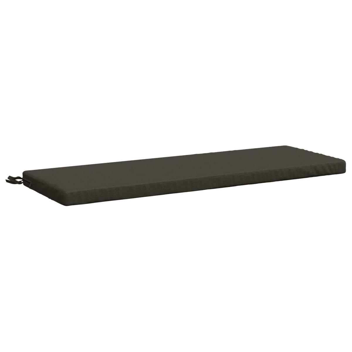 Vidaxl bankkussen soest 100% polyester antraciet 100 x 40 x 5 cm