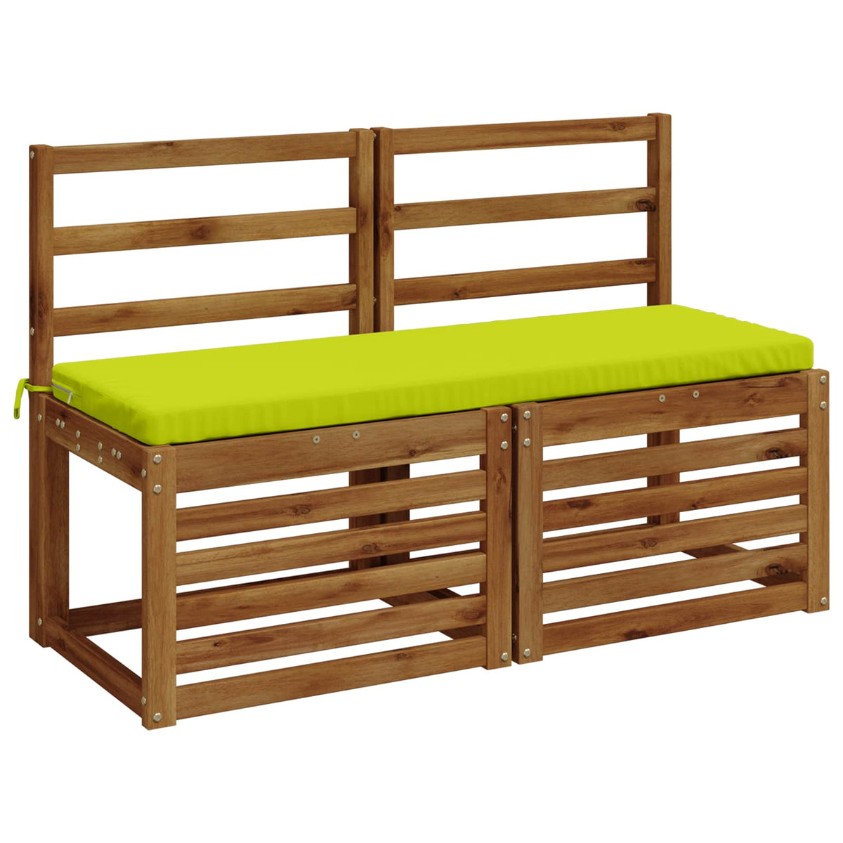 Vidaxl bankkussen soest 100% polyester helder groen 100 x 40 x 5 cm