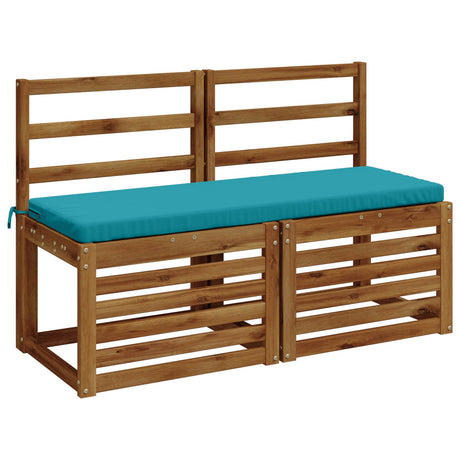 Vidaxl bankkussen soest 100% polyester turquoise 100 x 40 x 5 cm