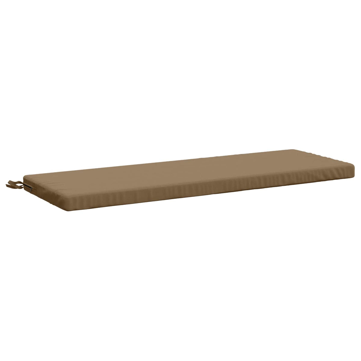 Vidaxl bankkussen soest 100% polyester taupe 110 x 40 x 5 cm
