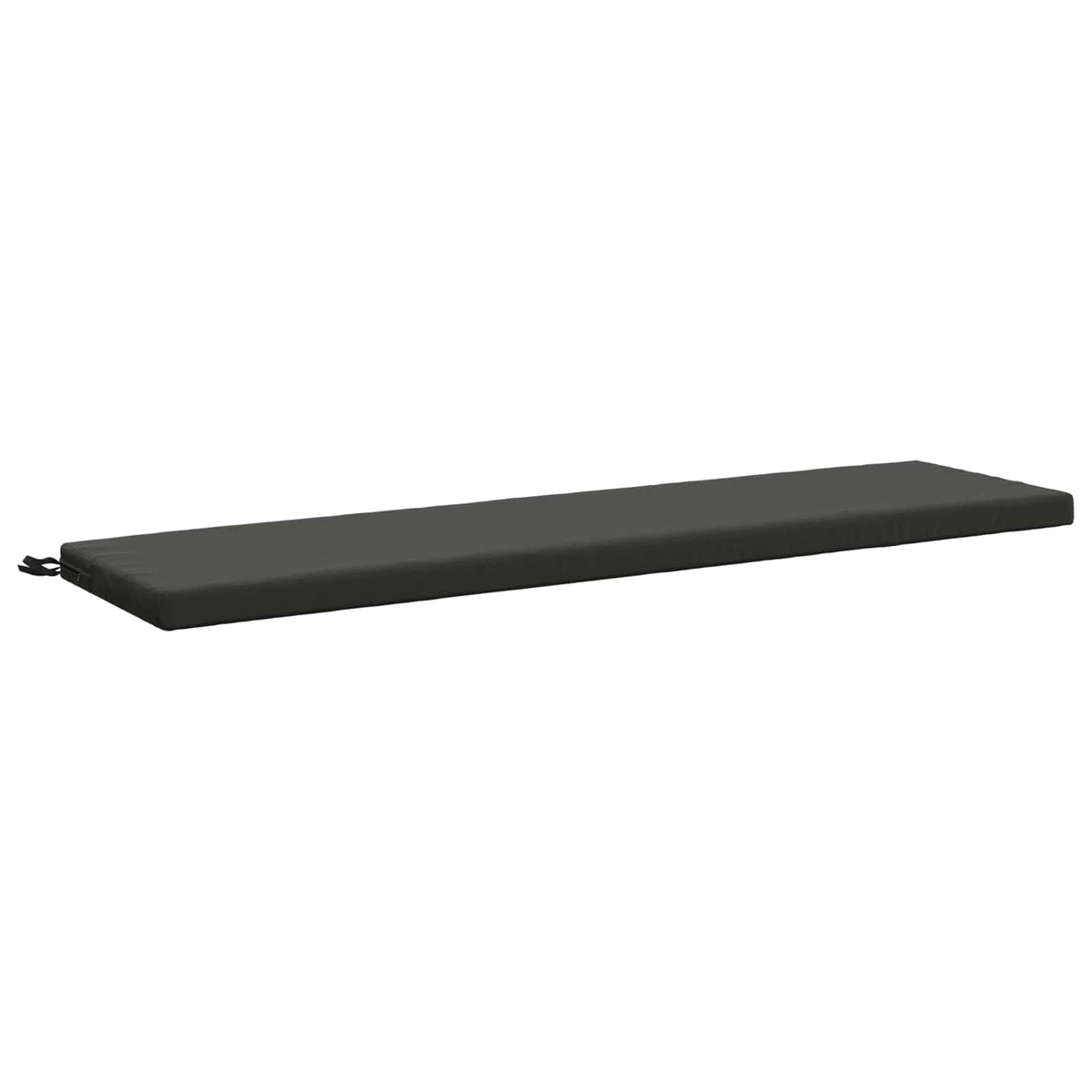 Vidaxl bankkussen soest 100% polyester antraciet 140 x 40 x 5 cm