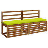 Vidaxl bankkussen soest 100% polyester helder groen 160 x 40 x 5 cm