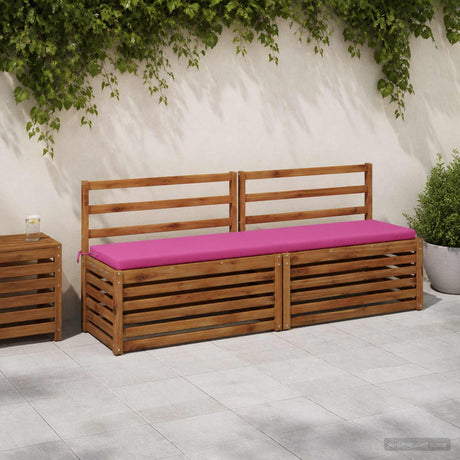 Vidaxl bankkussen soest 100% polyester roze 170 x 40 x 5 cm