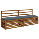Vidaxl bankkussen soest 100% polyester blauw 180 x 40 x 5 cm