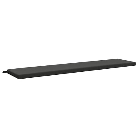 Vidaxl bankkussen soest 100% polyester antraciet 180 x 40 x 5 cm