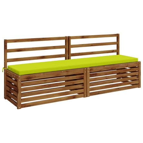 Vidaxl bank kussens soest 2 st 100% polyester helder groen