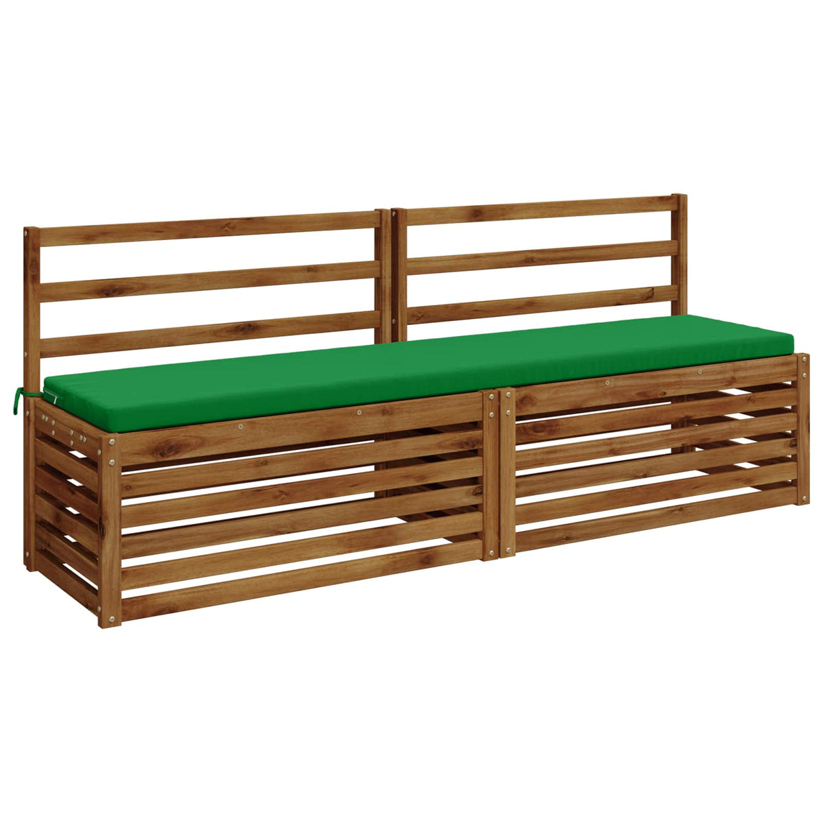 Vidaxl bankkussen soest 100% polyester groen 180 x 40 x 5 cm