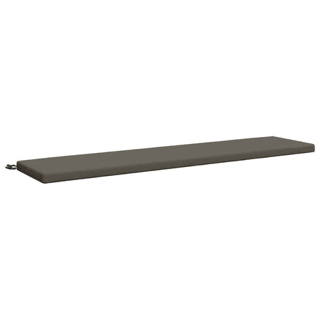 Vidaxl bankkussen soest 100% polyester grijs 200 x 40 x 5 cm