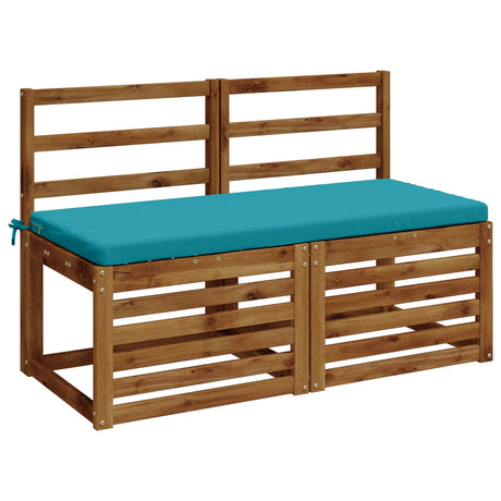 Vidaxl bankkussen soest 100% polyester turquoise 120 x 50 x 5 cm