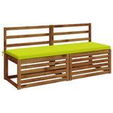Vidaxl bankkussen soest 100% polyester helder groen 140 x 50 x 5 cm