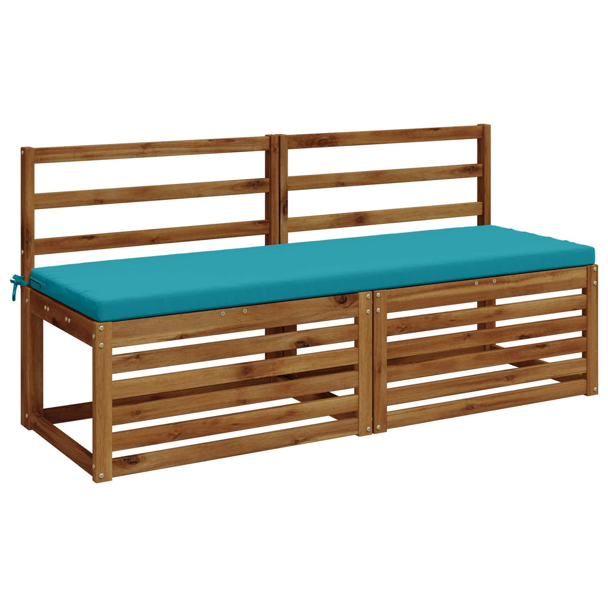 Vidaxl bankkussen soest 100% polyester turquoise 140 x 50 x 5 cm