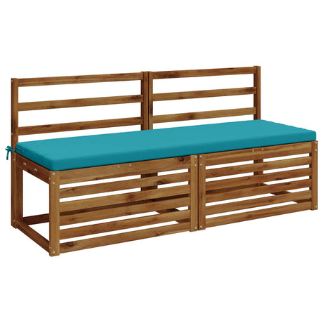 Vidaxl 2-delige bankkussens soest 2 st 100% polyester turquoise