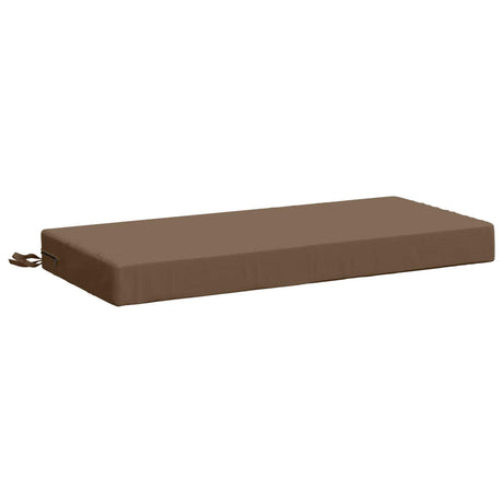 Vidaxl bankkussen soest 100% polyester taupe 60 x 40 x 8 cm