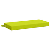 Vidaxl bankkussen soest 100% polyester helder groen 60 x 40 x 8 cm