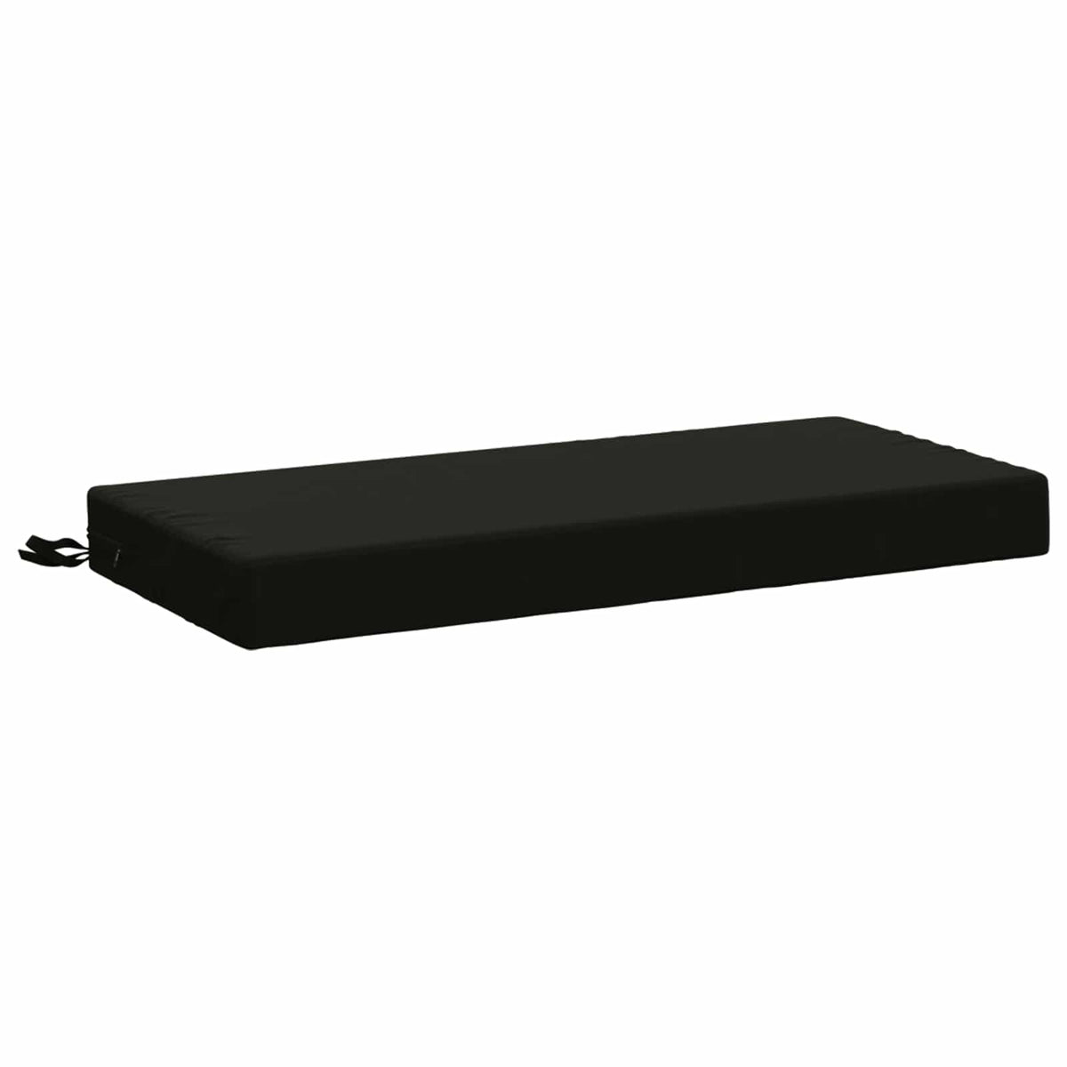 Vidaxl bankkussen soest 100% polyester zwart 60 x 40 x 8 cm
