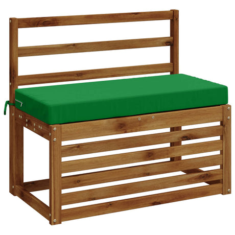 Vidaxl bankkussen soest 100% polyester groen 60 x 40 x 8 cm