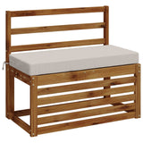 Vidaxl bankkussen soest 100% polyester wit 80 x 40 x 8 cm