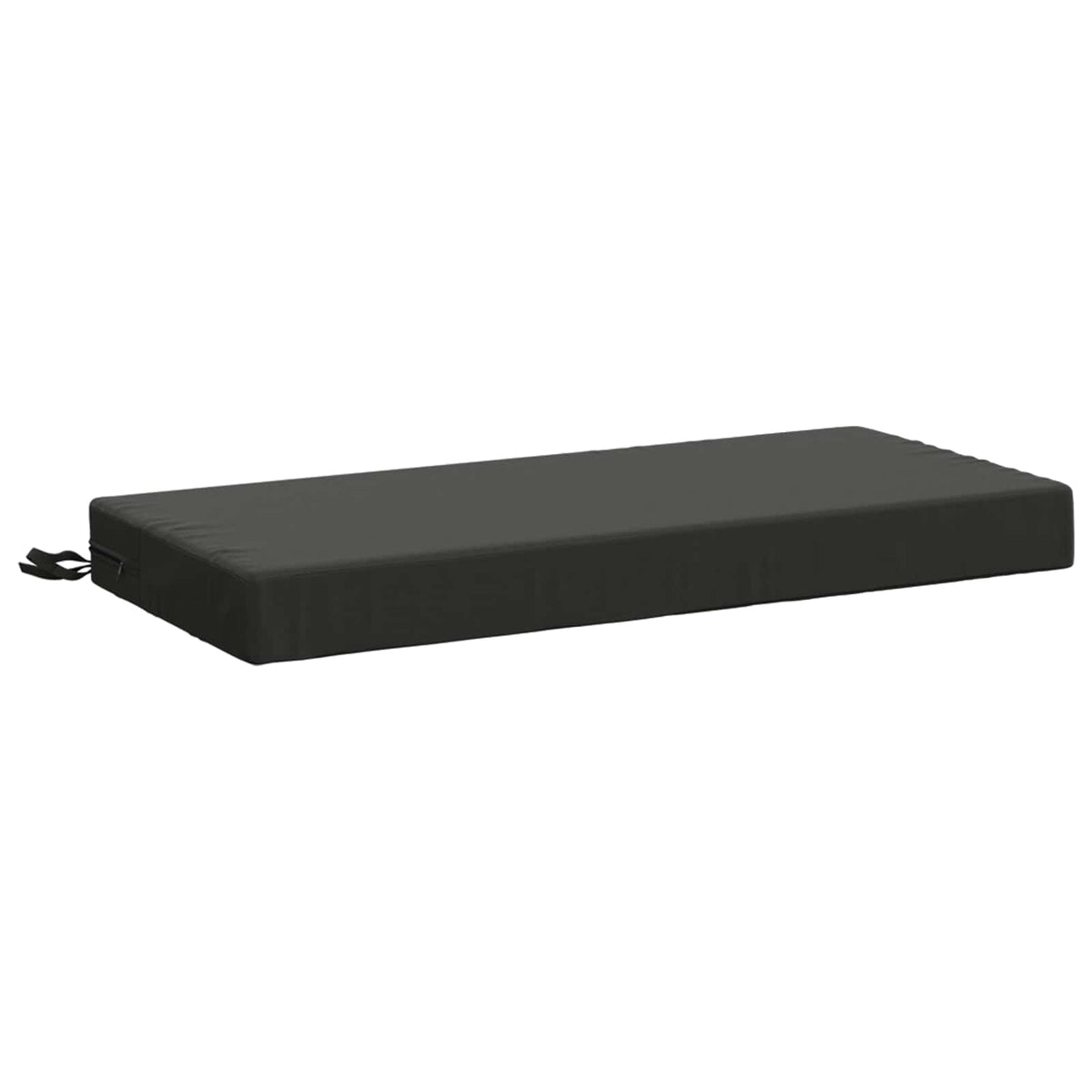 Vidaxl bankkussen soest 100% polyester antraciet 80 x 40 x 8 cm