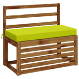 Vidaxl bankkussen soest 100% polyester helder groen 80 x 40 x 8 cm