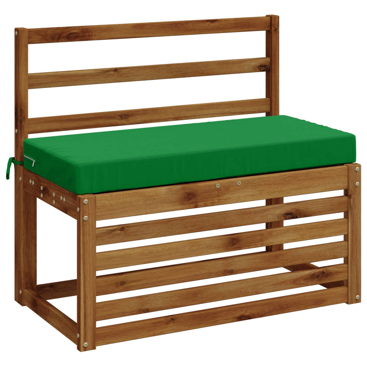Vidaxl bankkussen soest 100% polyester groen 80 x 40 x 8 cm