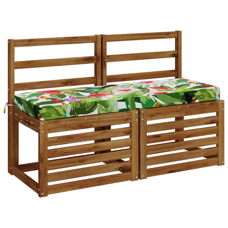Vidaxl bankkussen soest 100% polyester meerkleurig 110 x 40 x 8 cm