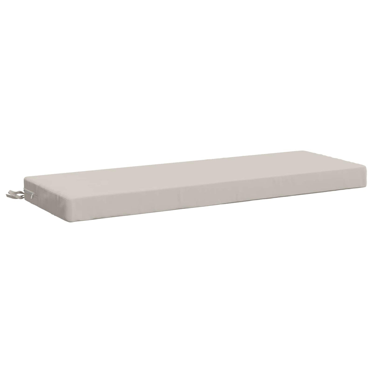 Vidaxl bankkussen soest 100% polyester wit 120 x 40 x 8 cm