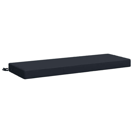 Vidaxl bankkussen soest 100% polyester donkerblauw 120 x 40 x 8 cm