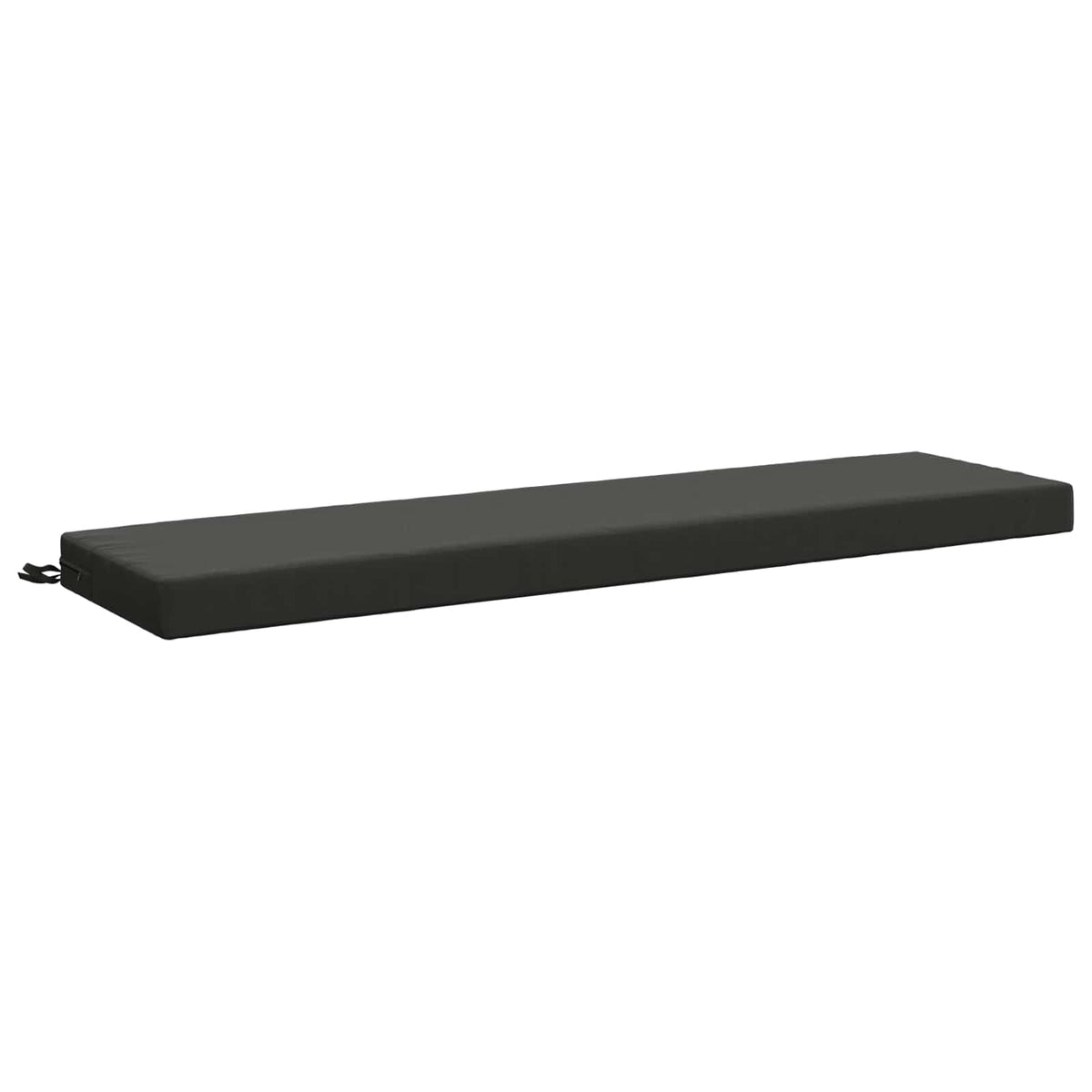 Vidaxl bankkussen soest 100% polyester antraciet 140 x 40 x 8 cm