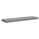 Vidaxl bankkussen soest 100% polyester grijs 150 x 40 x 8 cm