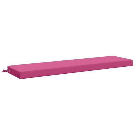 Vidaxl bankkussen soest 100% polyester roze 160 x 40 x 8 cm